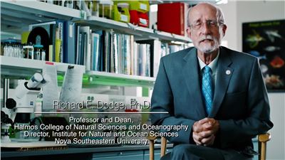 Halmos College of Arts and Sciences and the Guy Harvey Oceanographic Research Center are investigating sharks, coral reefs and deep sea marine life.