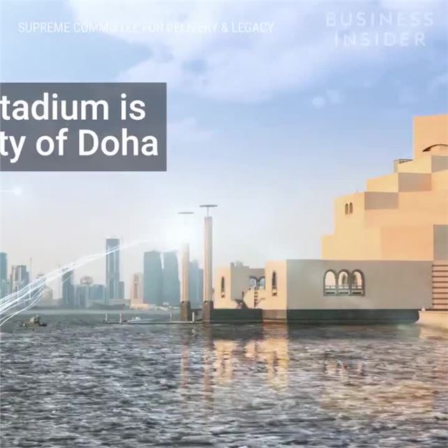 Here’s a first look at Qatar’s $ 200 billion World Cup stadium