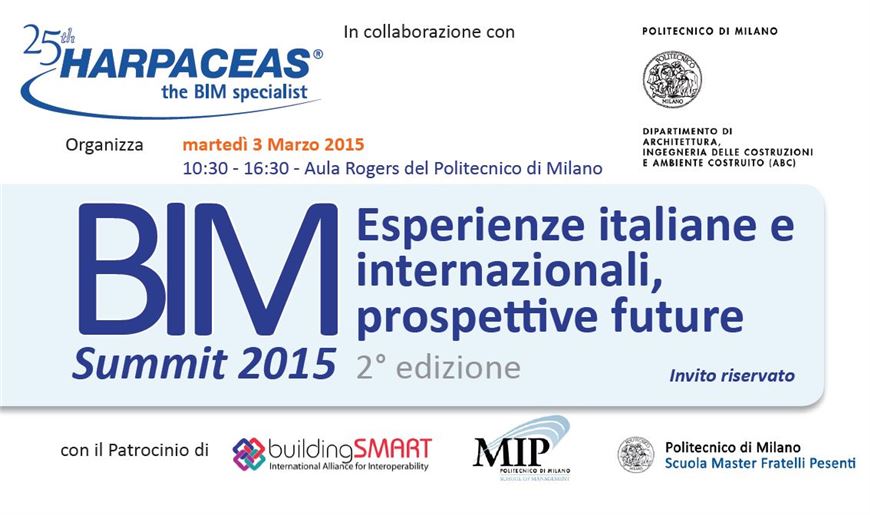 IL BUILDING INFORMATION MODELING PROTAGONISTA ANCHE A MADE EXPO GRAZIE ALL’EVENTO B[UILD]SMART! 