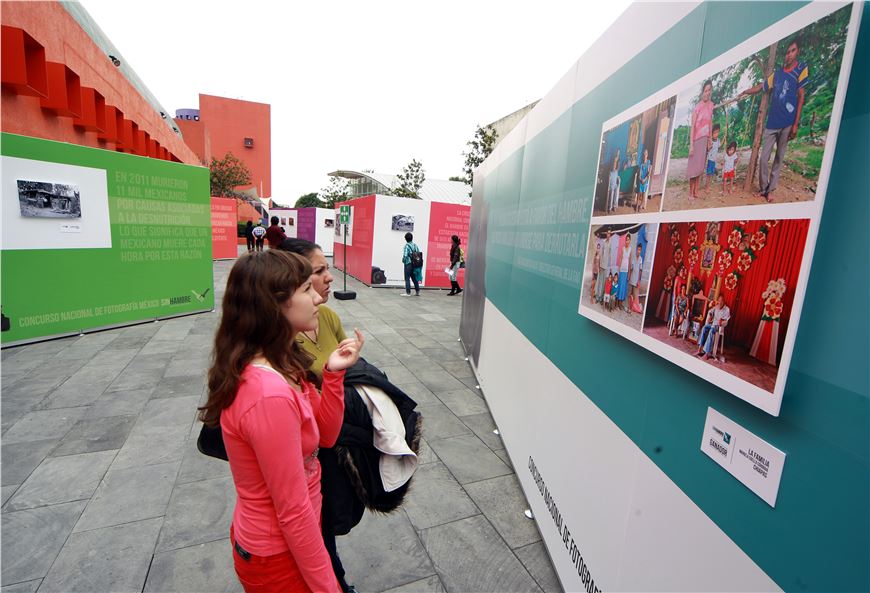 Impacta a visitantes el rostro de la pobreza en la expofoto “México sin hambre”