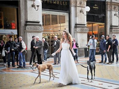 Incontri inusuali in Galleria Vittorio Emanuele a Milano