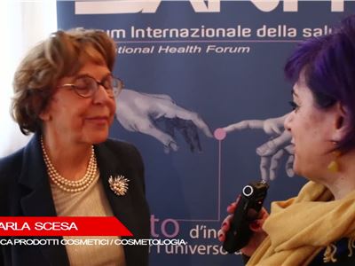 Intervista alla Prof. Carla Scesa - Cosmetologia