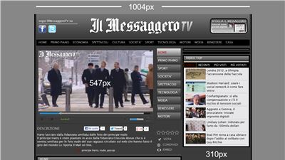 Italian Website IlMessaggero.it Launches New Online TV Platform developed and powered by EmoClick 