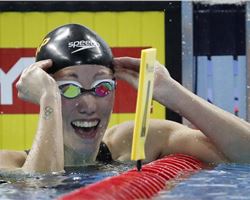 Jessica Vall gana el oro en los 200 braza de los Europeos