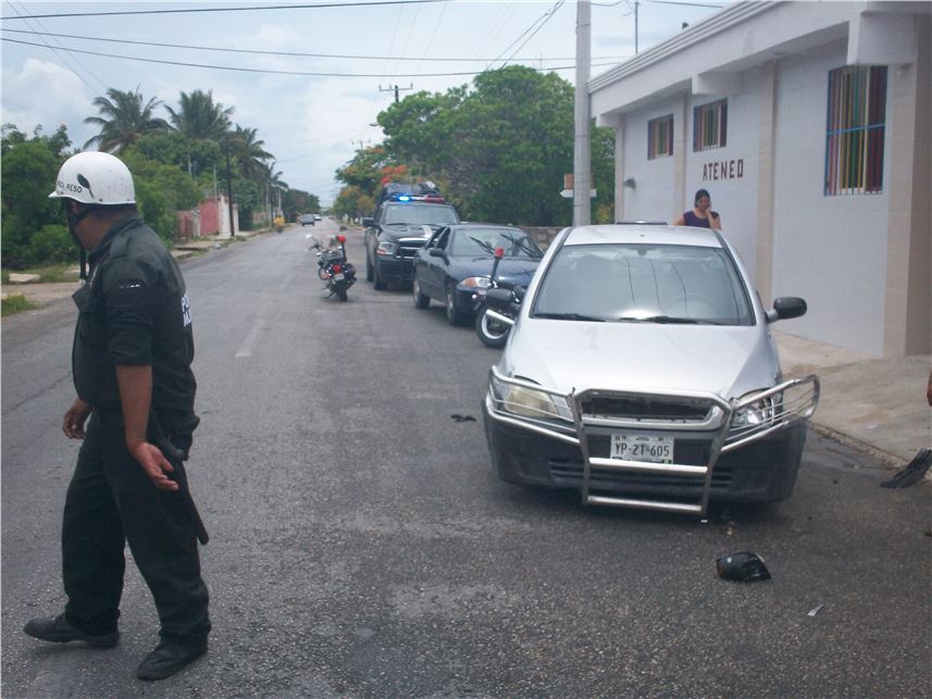 La constante eterna de Puerto Progreso, Los Choques por Falta de pericia en Conductores