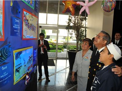 LA SECRETARÍA DE MARINA PREMIA A LOS NIÑOS GANADORES DEL XXXVI CONCURSO NACIONAL DE PINTURA INFANTIL “EL NIÑO Y LA MAR”