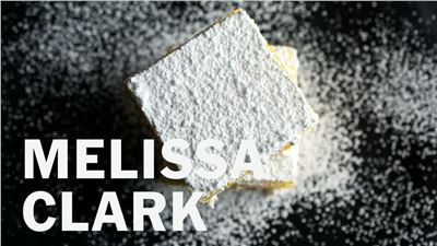 Lemon Bars With Olive Oil and Sea Salt | Melissa Clark Recipes | The New York Times 