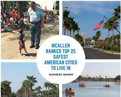 McAllen Ranked Top 25 Safest American Cities To Live in