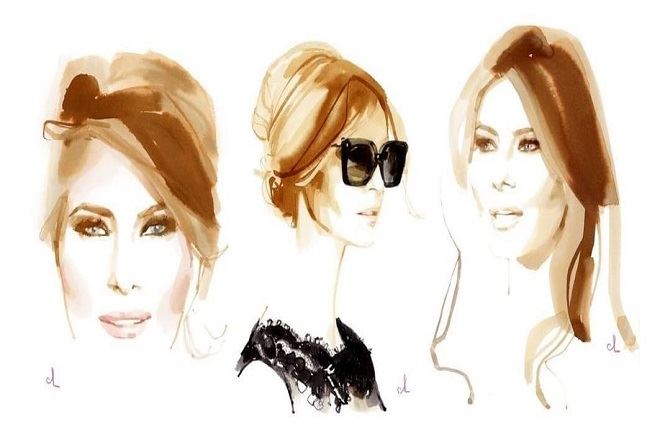 "Melania Trump: Un'Icona che Brilla a Distanza al Milano Moda Design"