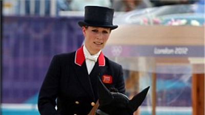 Members of the Royal family were out in force this morning to show their support to the Queen's granddaughter, Zara Phillips, who made her Olympic equestrian debut. 