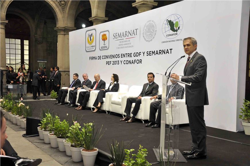 MIGUEL ÁNGEL MANCERA- CONVENIO SEMARNAT