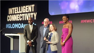 MWC Barcelona. Ericsson wins a GLOMO Award for "Best Mobile Network Infrastructure" 