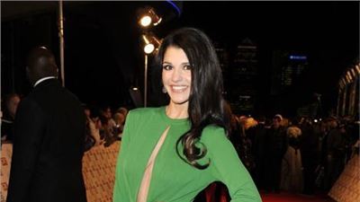 Natalie Anderson also in green 