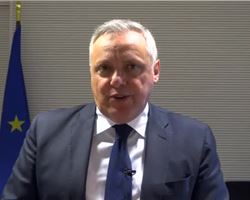 Piu' Italia in Europa,  piu' Europa negli USA. Incontro fra Antonio Tajani e Alberto Milani.
