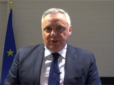 Piu' Italia in Europa,  piu' Europa negli USA. Incontro fra Antonio Tajani e Alberto Milani.