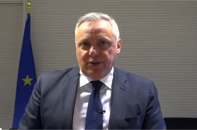 Piu' Italia in Europa,  piu' Europa negli USA. Incontro fra Antonio Tajani e Alberto Milani.