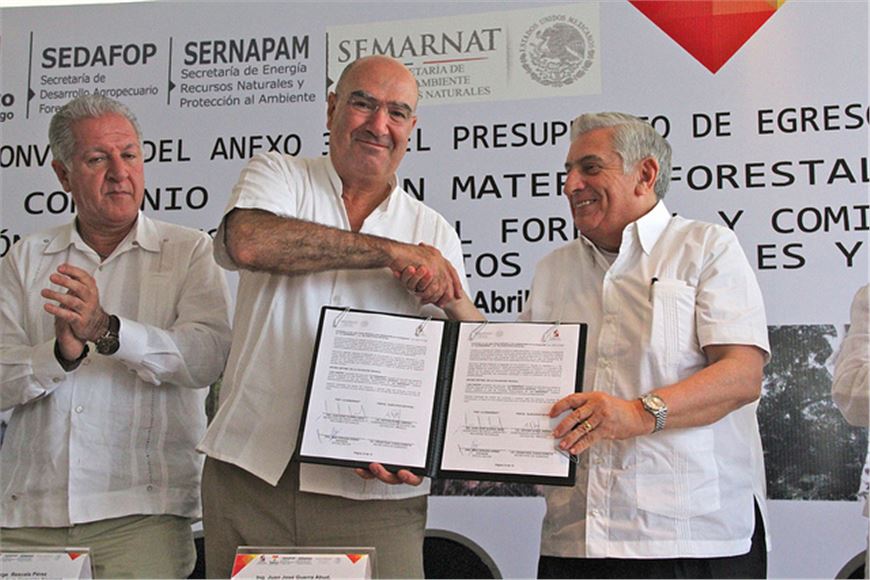 POCO MÁS DE 230 MDP ENTREGÓ EL GOBIERNO DE LA REPÚBLICA A TABASCO PARA PROYECTOS AMBIENTALES Y FORESTALES