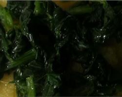 Polenta e cime di rapa al Ristorante Le Cannardizie 