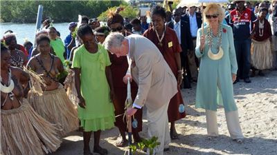 Prince Carlo and Duchess Camilla