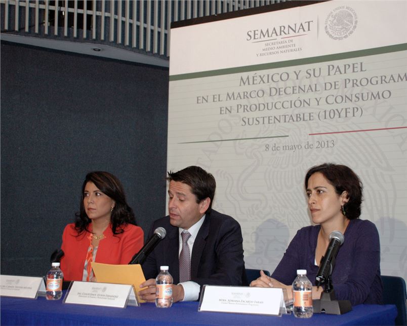 PRODUCCIÓN Y CONSUMO SUSTENTABLE, ACCIONES  PROMOTORAS DEL CRECIMIENTO VERDE: SEMARNAT