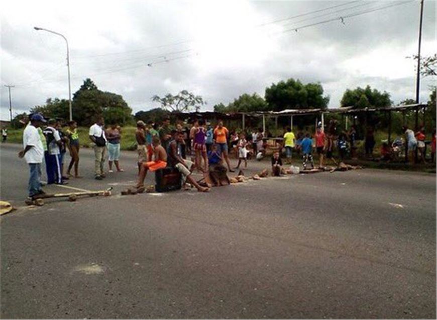 Protestas por hambre en Bolivar y Barinas (Venezuela)