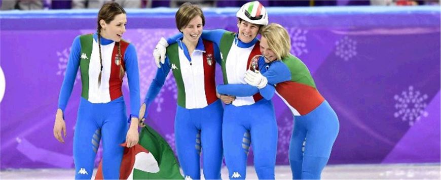 PyeongChang 2018: e' argento per la Staffetta Short track italiana
