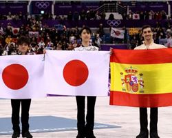 PYEONGCHANG 2018 - El español Javier Fernández gana el bronce en patinaje artístico.
