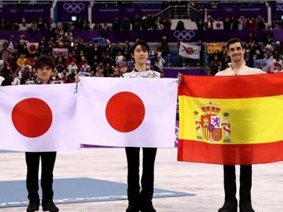 PYEONGCHANG 2018 - El español Javier Fernández gana el bronce en patinaje artístico.
