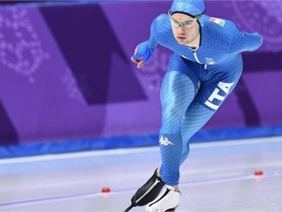 PyeongChang 2018, pattinaggio di velocità: Nicola Tumolero, italiano, ha vinto il bronzo