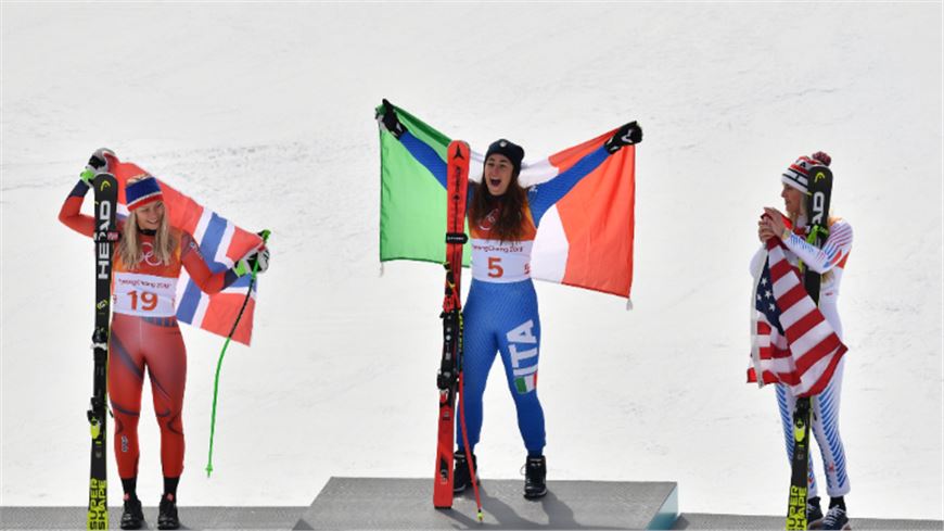 PyeongChang 2018: Sofia Goggia oro nella discesa libera