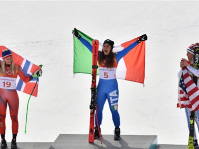 PyeongChang 2018: Sofia Goggia oro nella discesa libera