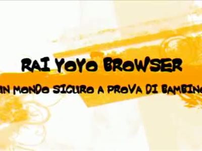 Rai YoYo browser powered by MimiHua per la navigazione sicura dei bambini.