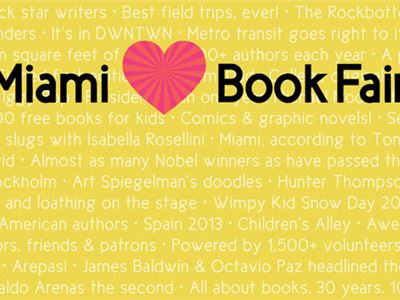 Regresa la  Feria Internacional del Libro de Miami!