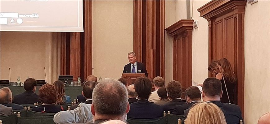 RENAISSANCE EVOLUTION IN THE SENATE OF THE REPUBLIC PRESENTS "THE CULTURAL DIPLOMACY BETWEEN ITALY AND THE AMERICAS". THE EVENT WAS LED BY ROBERTO MASIERO, FOUNDER AND PRESIDENT.