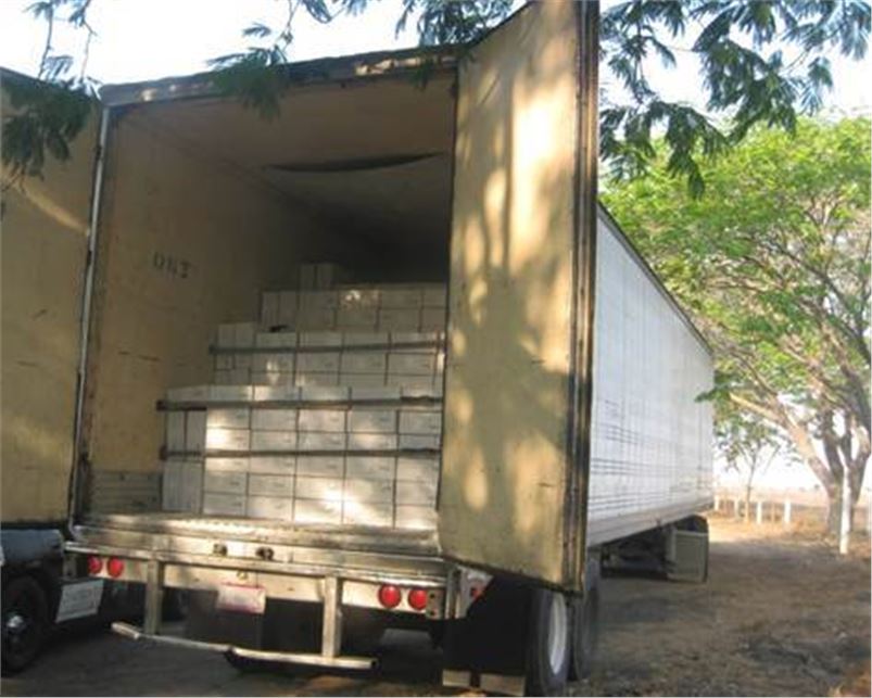  RESULTADO DEL PROGRAMA CUADRANTES CARRETEROS, LA POLICÍA FEDERAL RECUPERA UN TRACTOCAMIÓN Y MERCANCÍA ROBADA EN COLIMA