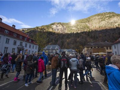 Rjukan, Norway, can finally see the light