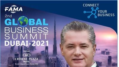 Roberto Masiero, Chairman of Renaissance Evolution, will attend as speaker at the Global Business Summit 2021 (September 29-30) - Dubai.