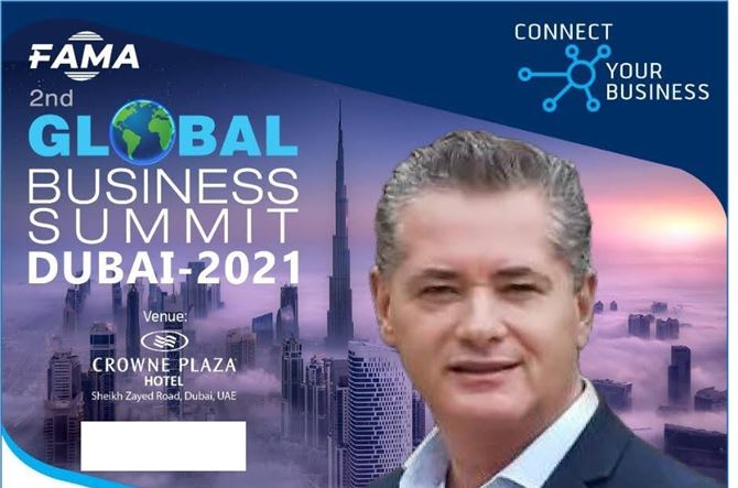 Roberto Masiero, Chairman of Renaissance Evolution, will attend as speaker at the Global Business Summit 2021 (September 29-30) - Dubai.