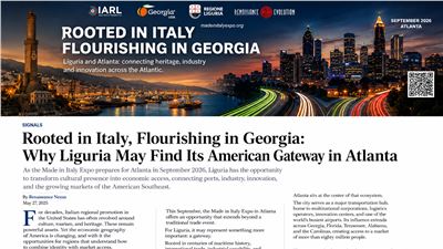 Rooted in Italy, Flourishing in Georgia: Why Liguria May Find Its American Gateway in Atlanta