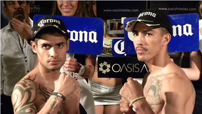 Salgado vs. Honorio promete definirse por la vía del KO en Cancun, Quintana Roo.