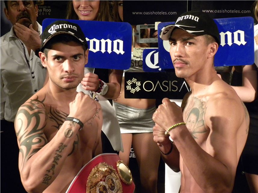 Salgado vs. Honorio promete definirse por la vía del KO en Cancun, Quintana Roo.