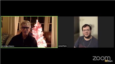 Samuel Talks with "Eric Roberts " Actor , On Ezway TV