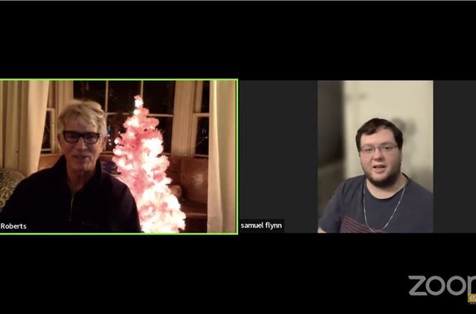 Samuel Talks with "Eric Roberts " Actor , On Ezway TV