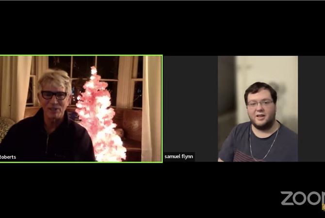 Samuel Talks with "Eric Roberts " Actor , On Ezway TV