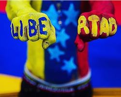 Se pide LIBERTAD en Venezuela