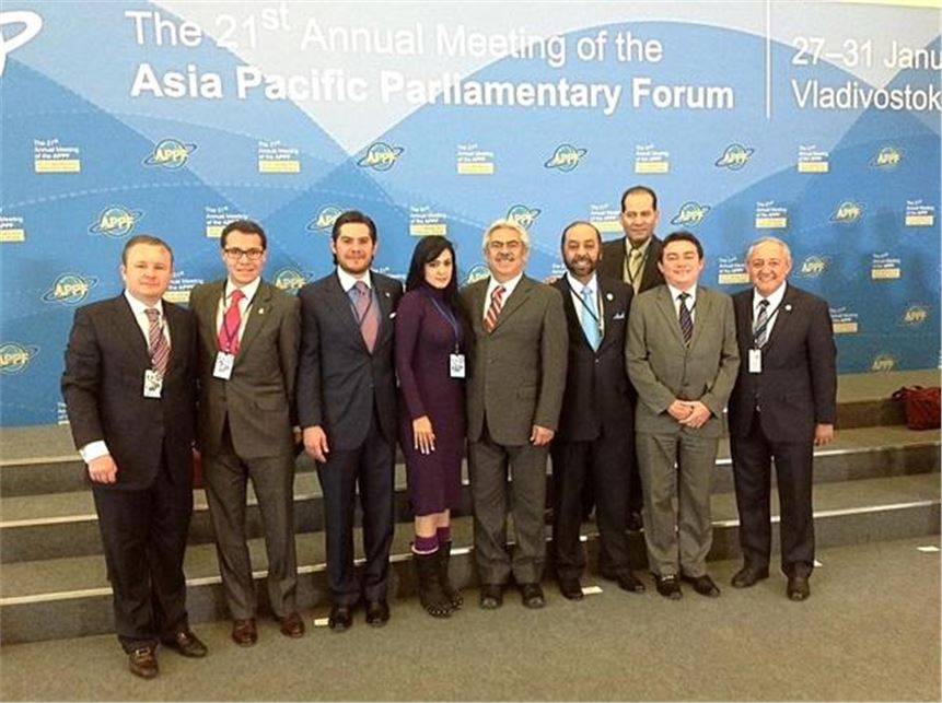Seadora del PRD participó en 21 Foro Parlamentario Asia – Pacífico en Rusia