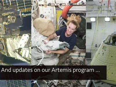 Spacewalk Outside the Nasa Space Station - July 3, 2020