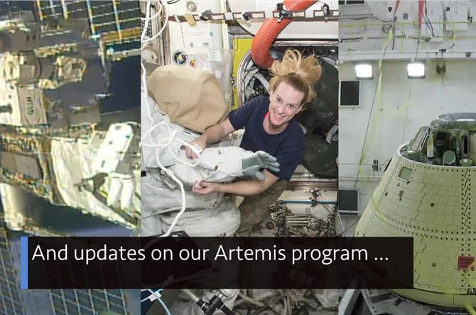 Spacewalk Outside the Nasa Space Station - July 3, 2020