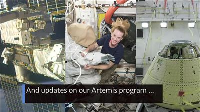 Spacewalk Outside the Nasa Space Station - July 3, 2020