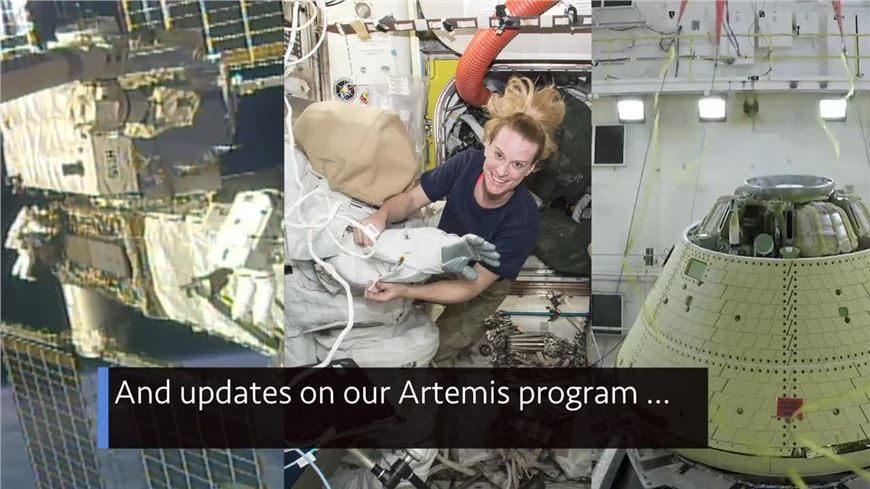 Spacewalk Outside the Nasa Space Station - July 3, 2020